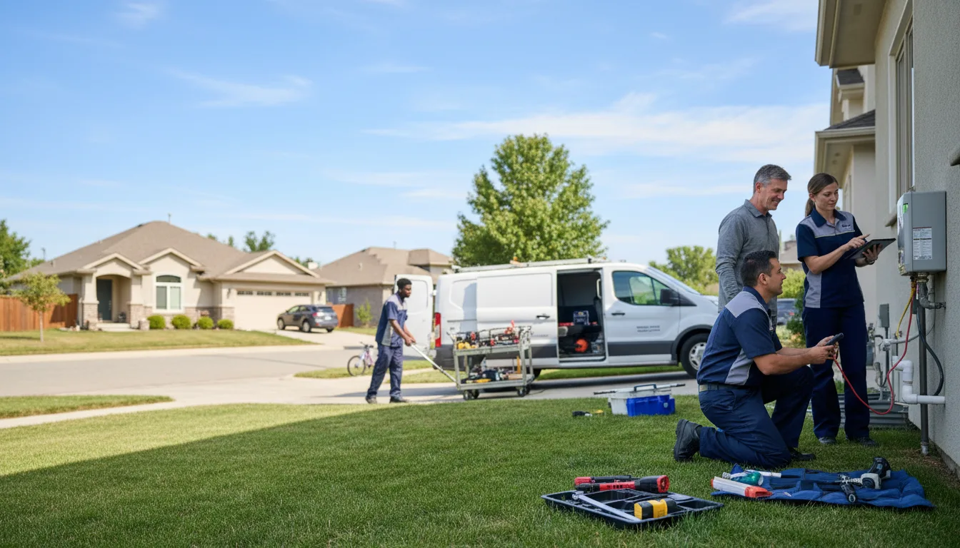Tankless water heater service in Rosedale, VA